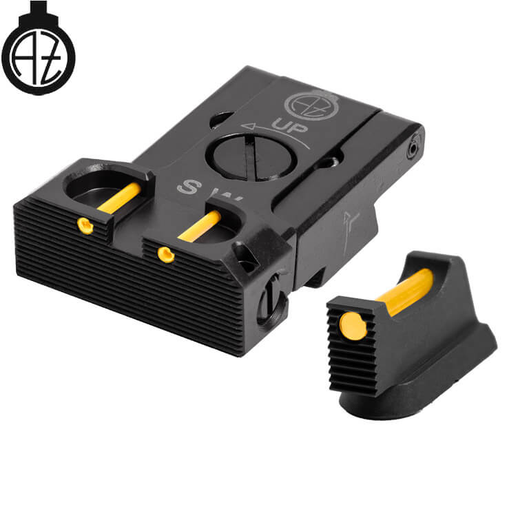 CZ Shadow 2, CZ 75 SP-01 Shadow adjustable sight set with fiber optics | type B