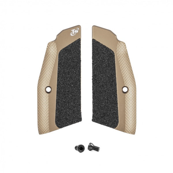 CZ 75B & SP-01, CZ TS 2, CZ Shadow 2 plaquettes de poignée alu courtes TS