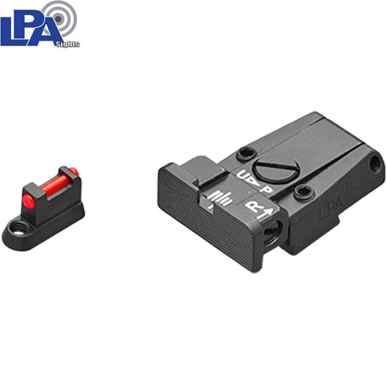 CZ 75B, CZ P-01, CZ 75 SP-01 ensemble d'organes de visée entièrement réglables avec fibres optiques LPA | type A