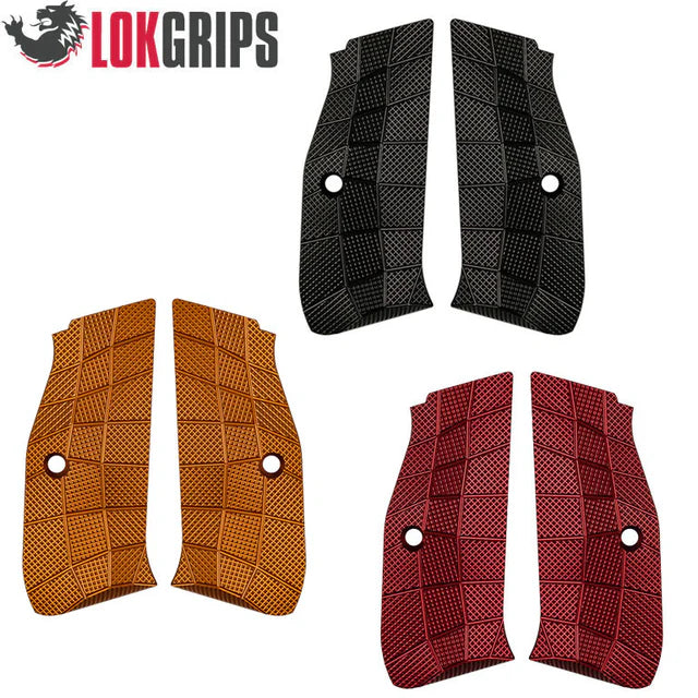 CZ 75 P-01, CZ 75 Compact alu grips | Gridlok