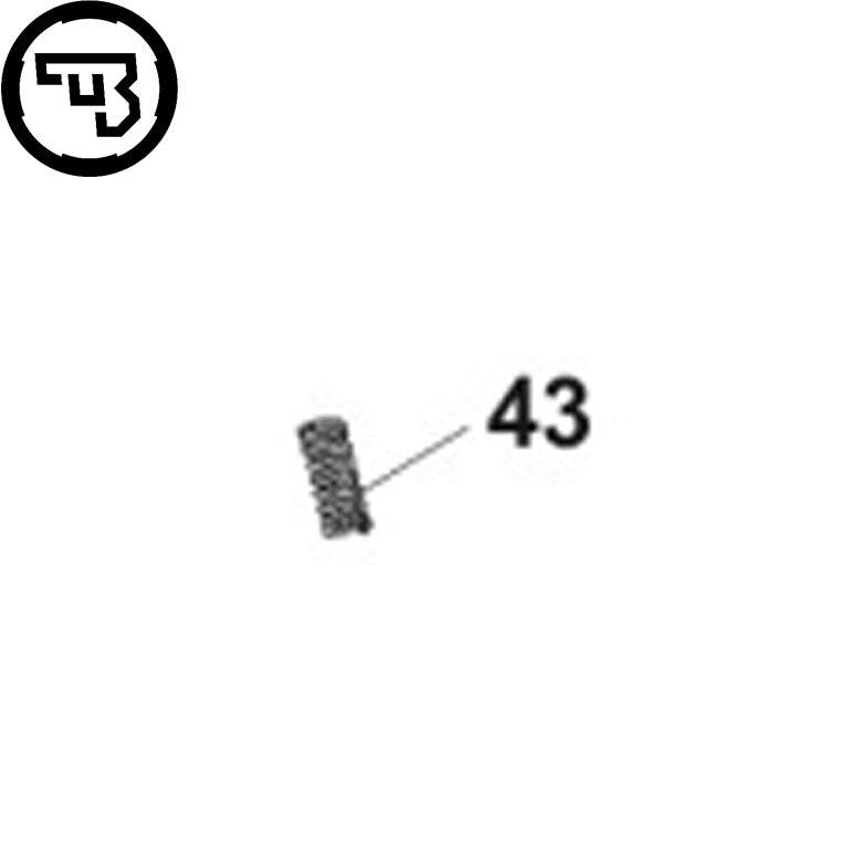 CZ P-07, CZ P-09 safety latch spring | part #43