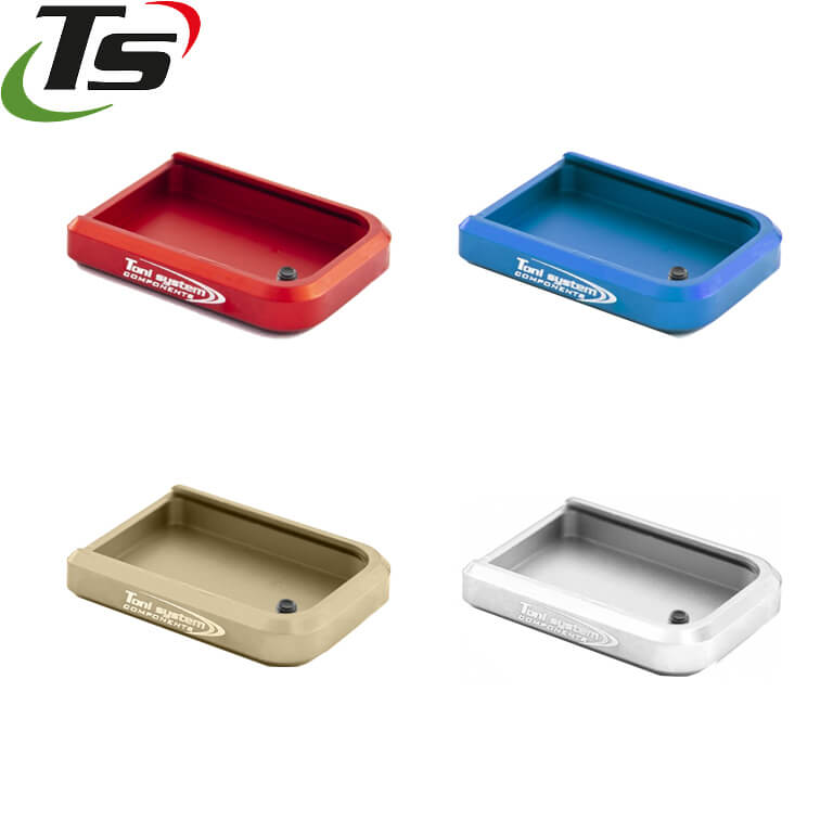 CZ P-10 alu TS talon de chargeur | +0,5 coup