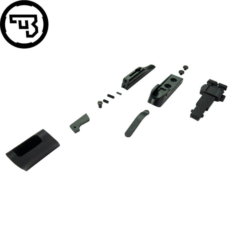 CZ 455 ensemble complet d'organes de visée d'origine