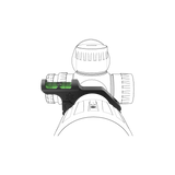 Niveau à bulle déporté 1 pouce [25,4 mm] pour lunette de fusil 