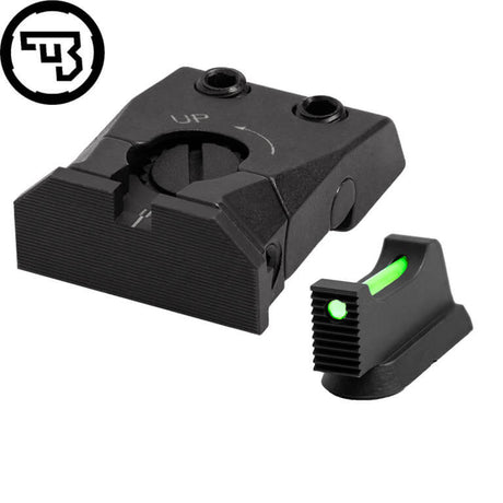 CZ Shadow 2, CZ 75 SP-01 Shadow adjustable sight set with fiber optics | type C
