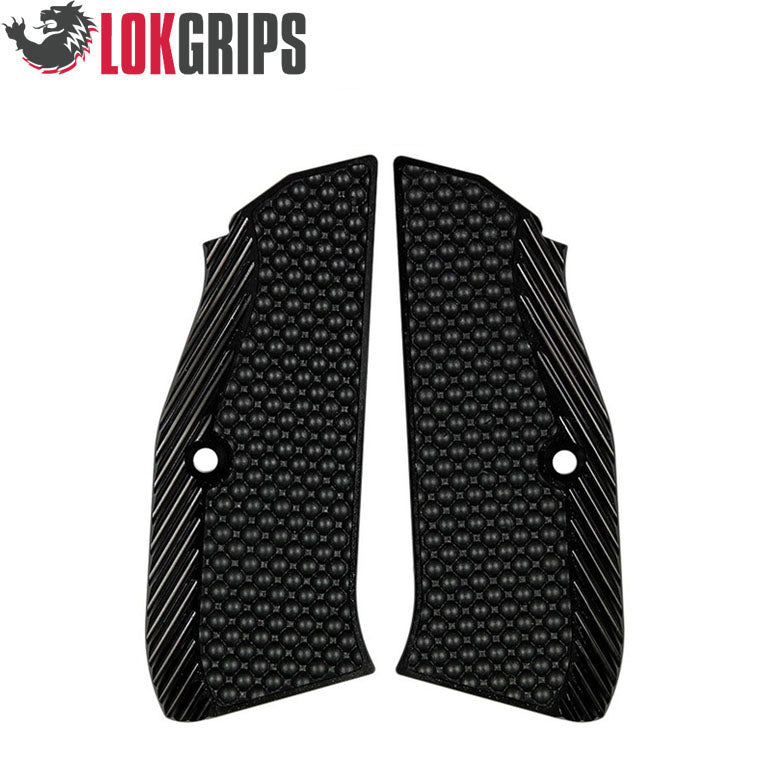 CZ 75 P-01, CZ 75 Compact plaquettes de poignée alu Lok