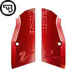 CZ Shadow 2, CZ TS 2, CZ 75B & SP-01 plaquettes de poignée CZ alu courtes