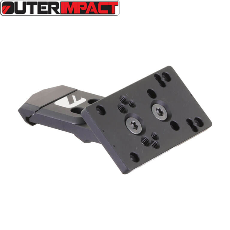 CZ Scorpion, CZ Bren 2 offset red dot mount 45° | MRA footprint