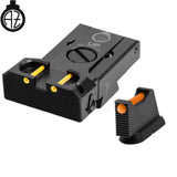 CZ 75B, CZ P-01, CZ 75 SP-01 ensemble d'organes de visée réglables avec fibres optiques | type B