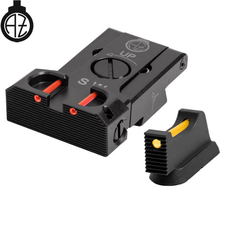 CZ Shadow 2, CZ 75 SP-01 Shadow adjustable sight set with fiber optics | type B