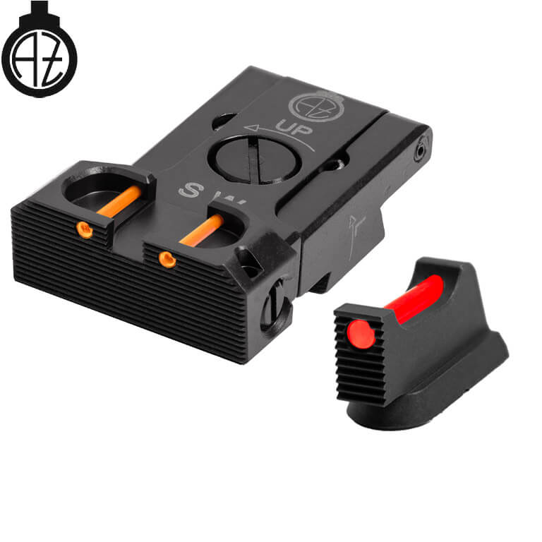 CZ Shadow 2, CZ 75 SP-01 Shadow adjustable sight set with fiber optics | type B