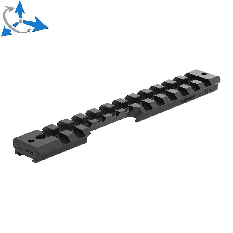 CZ 457 rail Picatinny | left hand 25 MOA JK-N