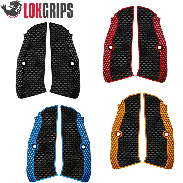 CZ 75 P-01, CZ 75 Compact plaquettes de poignée alu Lok