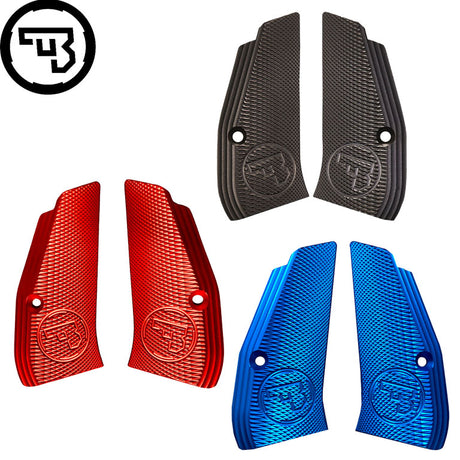 CZ 75 P-01, CZ 75 Compact plaquettes de poignée alu CZ
