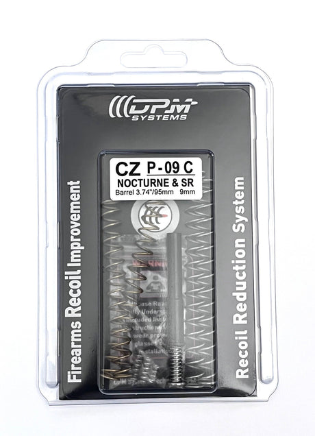 CZ P-09C Nocturne système de réduction du recul DPM