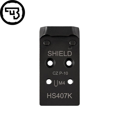 CZ P-10 plaque adaptatrice Optics Ready | Shield RMSc & Holosun K-series empreinte