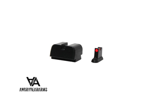 CZ P-10 Optics Ready CoWitness tall sights | fiber optic