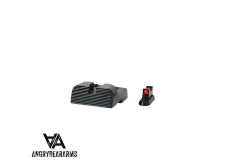 CZ P-10 organes de visée avec fibre optique | type A