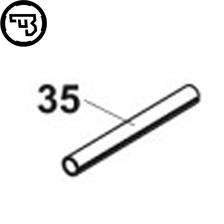 CZ P-07, CZ P-09 insert front pin | part #35