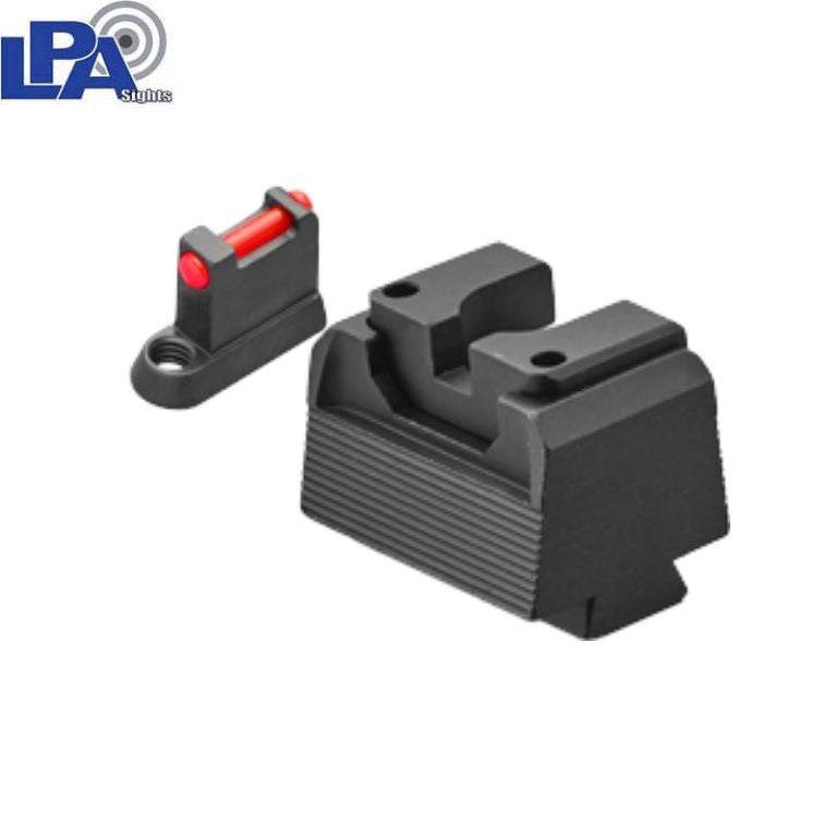 CZ P-10 Optics Ready ensemble d'organes de visée semi-réglables | avec fibres optiques type A