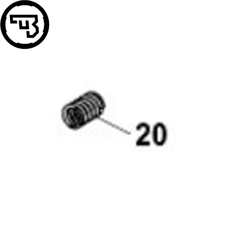 CZ P-10, CZ P-07 & P-09 ressort d’extracteur | pièce n°20