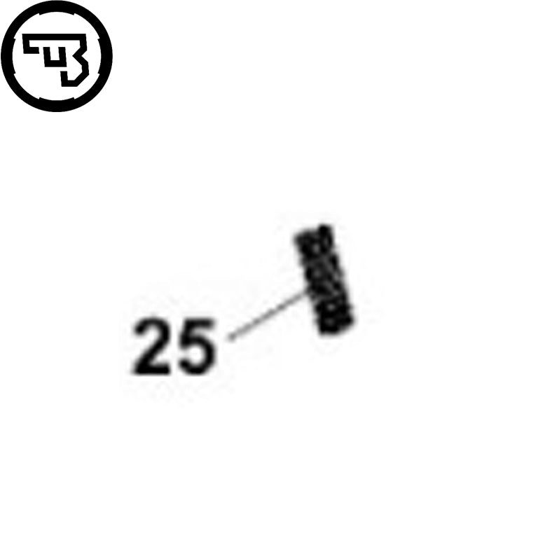 CZ P-10 disassembly plate spring | part #25