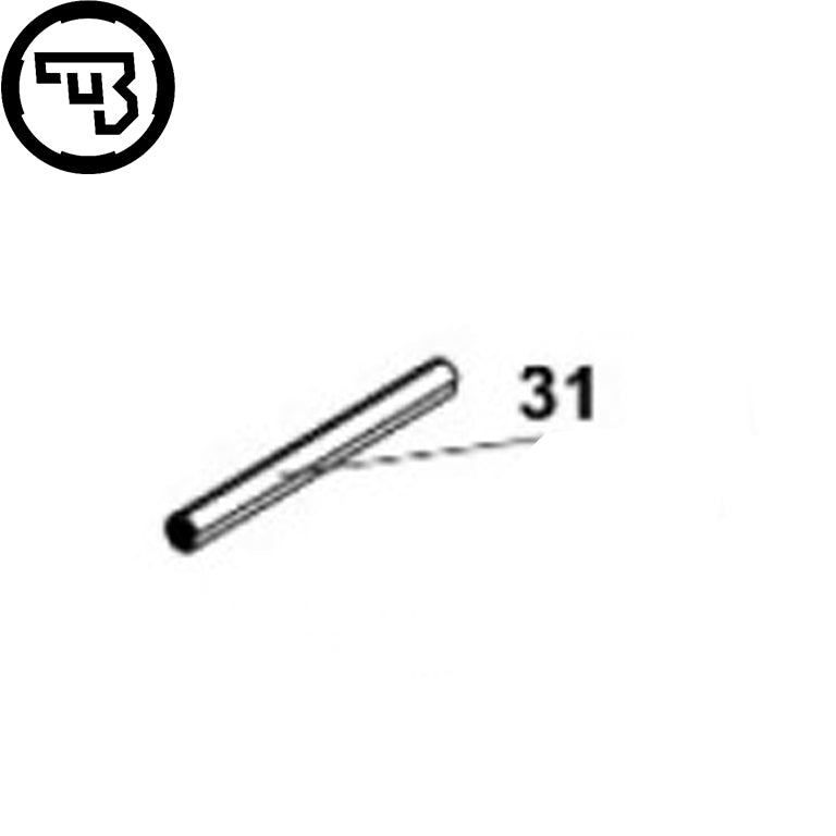 CZ P-10 insert rear coiled pin | part #31