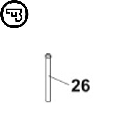 CZ Scorpion Evo axe d'extracteur | pièce n°26