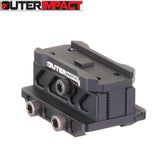 CZ Scorpion, CZ Bren 2 montage co-witness réglable point rouge | empreinte Aimpoint Micro