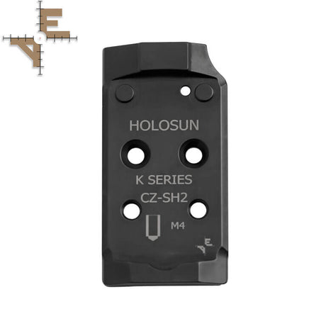 CZ Shadow 2 plaque adaptatrice Optics Ready | empreinte Holosun K-series Evo Arms