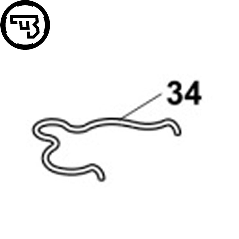 CZ Shadow 2, CZ 75B, CZ 75 SP-01 Shadow trigger bar spring | part #34