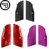 CZ Shadow 2, CZ TS 2, CZ 75B & SP-01 plaquettes de poignée CZ alu courtes