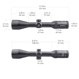 Vector Optics Continental 2-12x50 SFP rifle scope