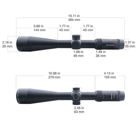 Vector Optics Forester 3-15x50SFP rifle scope Vector Optics