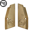 CZ 75B & SP-01, CZ TS 2, CZ Shadow 2 plaquettes de poignée courtes en laiton CZ