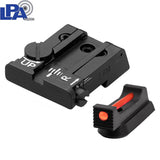 CZ P-10 adjustable sight set with fiber optics | LPA