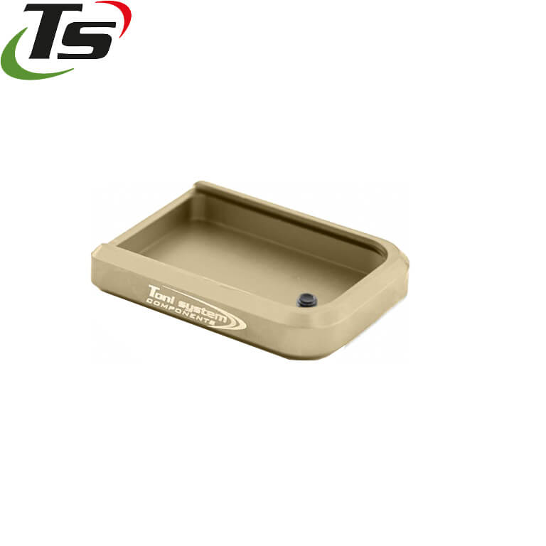 CZ P-10 alu TS talon de chargeur | +0,5 coup