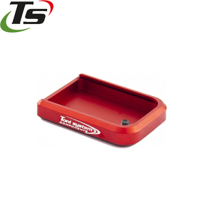 CZ P-10 alu TS talon de chargeur | +0,5 coup