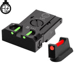 CZ Shadow 2, CZ 75 SP-01 Shadow adjustable sight set with fiber optics | type B