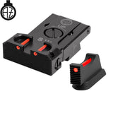 CZ Shadow 2, CZ 75 SP-01 Shadow adjustable sight set with fiber optics | type B